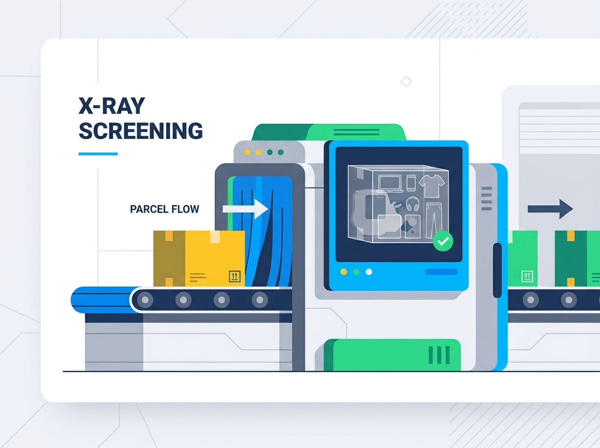 Mga X-Ray Scanner Machine sa Logistics