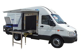 EI-100100M Mobile X Ray Scanner Van