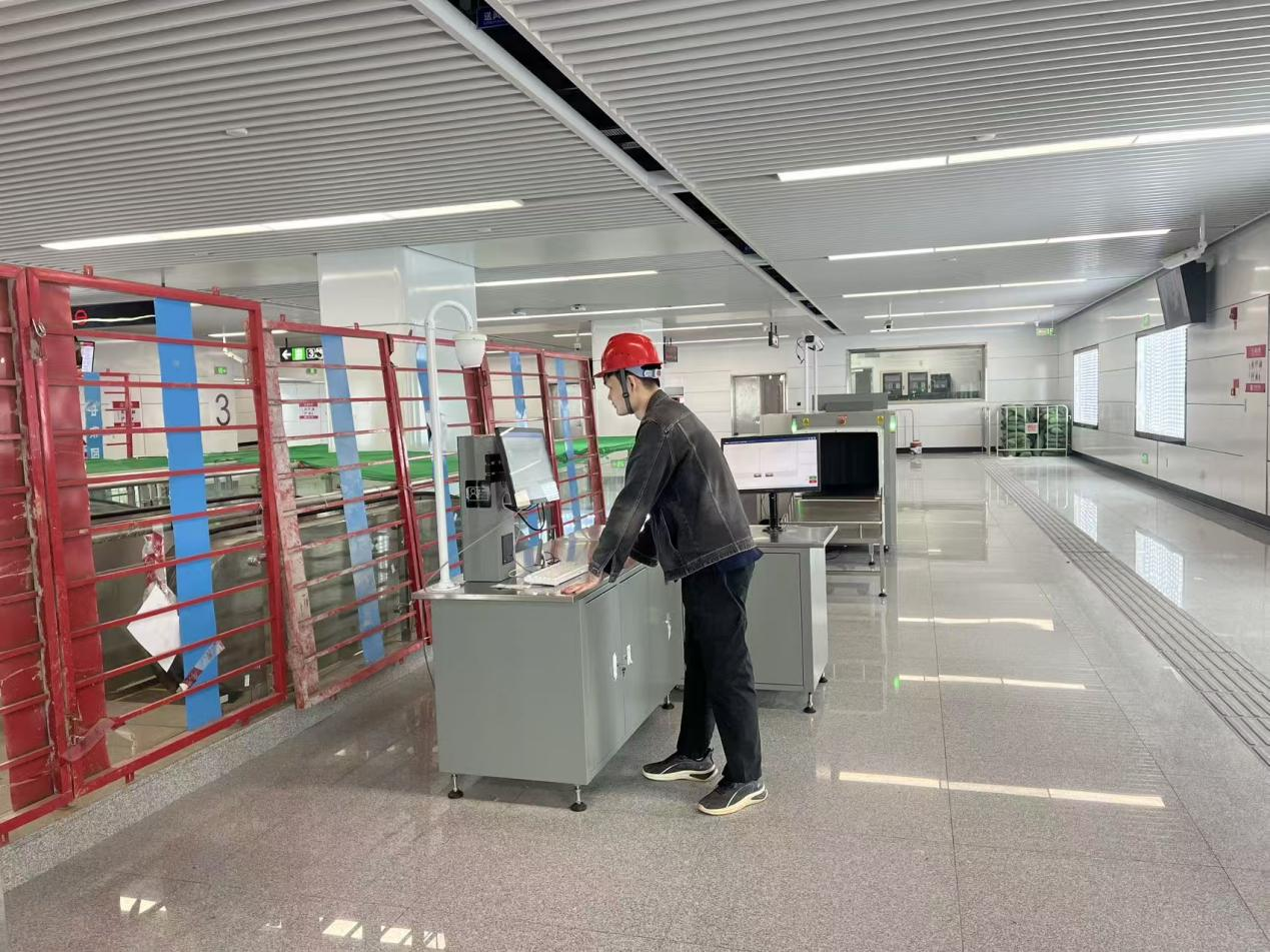 Ang aming kagamitan sa tseke ng seguridad ay tumutulong sa Nanchang Metro upang mag -upgrade 