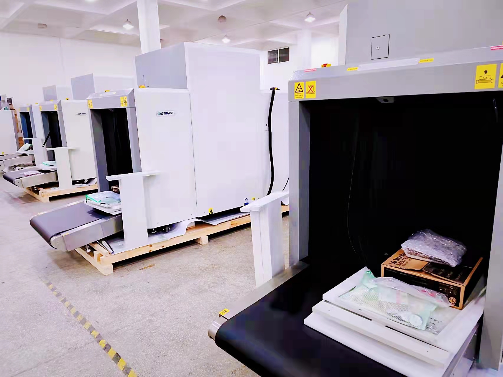 Istraktura ng kernel ng X-ray baggage scanner