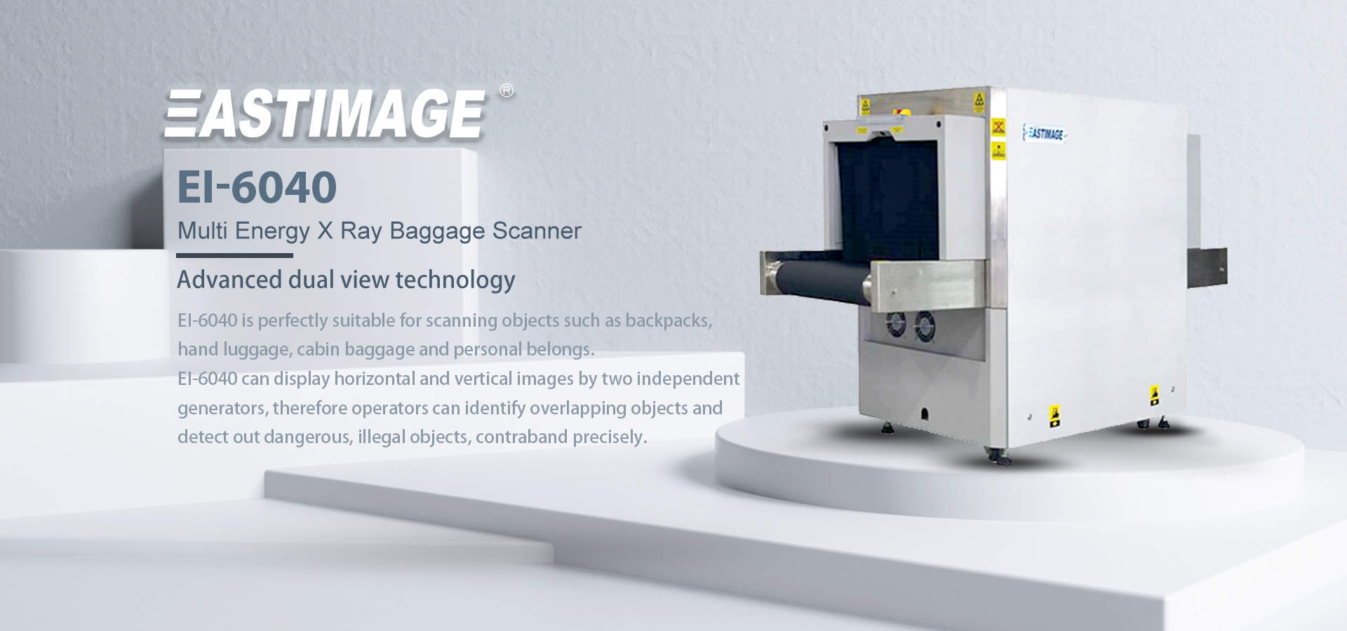 Paano nakikilala ng X-ray baggage scanner ang mga kalakal?