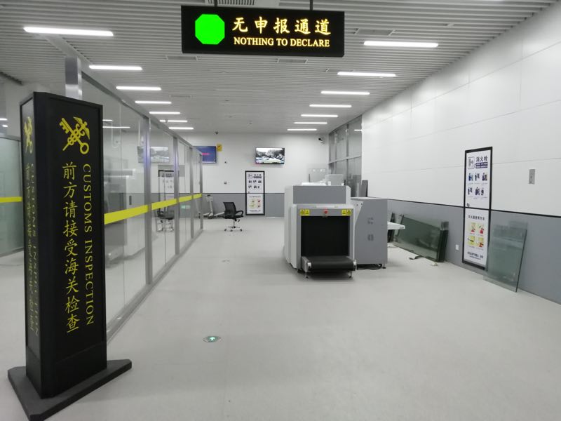 Ang EASTIMAGE X-Ray Baggage Scanner ay naka-install sa China Airport Custom